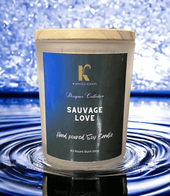 Designer Scented Candle - Sauvage Love